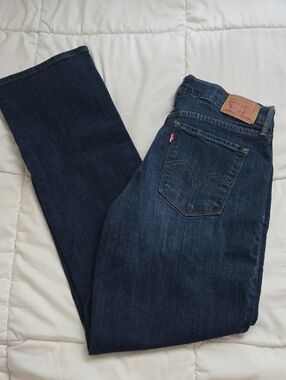 Levi's 505 Indigo Blue Straight Jeans 30" Waist